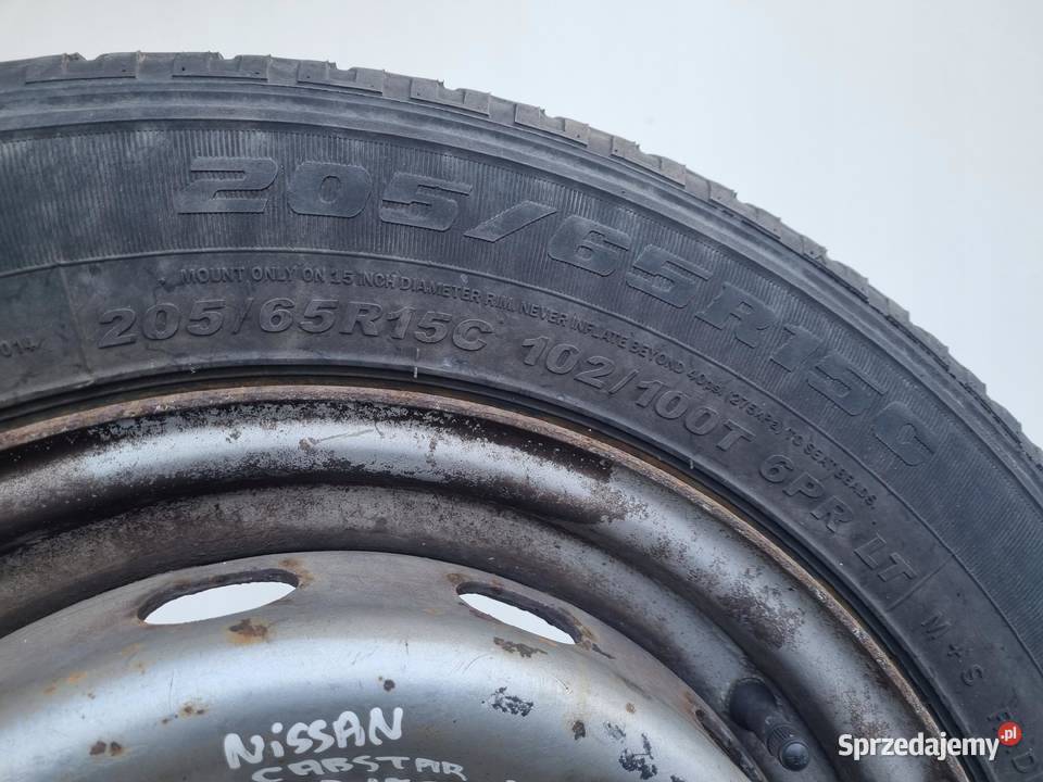 Nissan Cabstar FELGA STALOWA KOŁO 15 20565 R15 Samochodowe