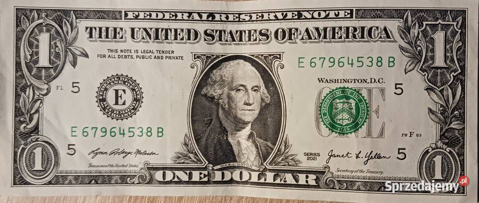 1 USA 2001 r G Washingtonmen ERichmondVirginia wielkopolskie Konin