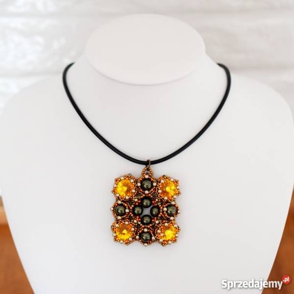 Wisior z kryształkami Swarovskiego Bydgoszcz