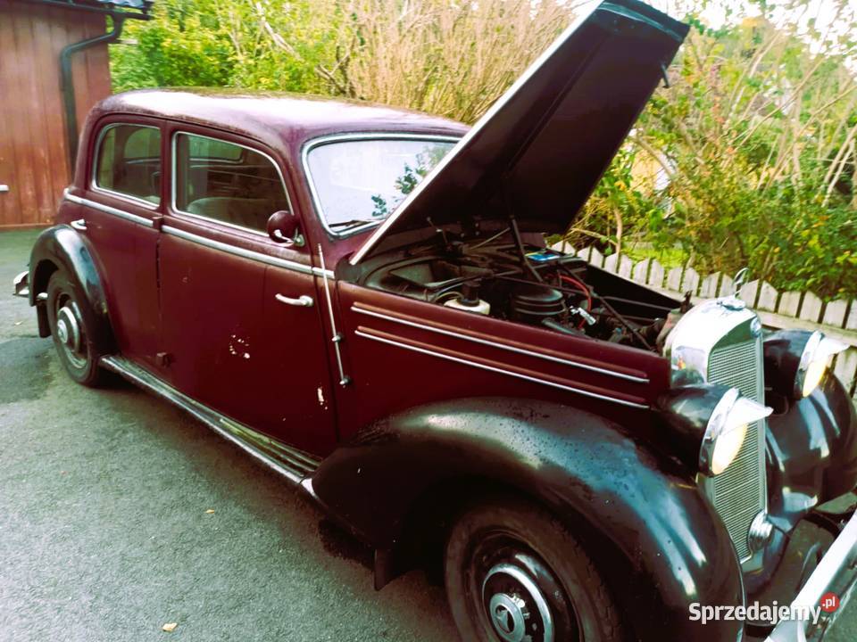 MercedesBenz 170 S W136 1950 Rok produkcji 1950 Częstochowa