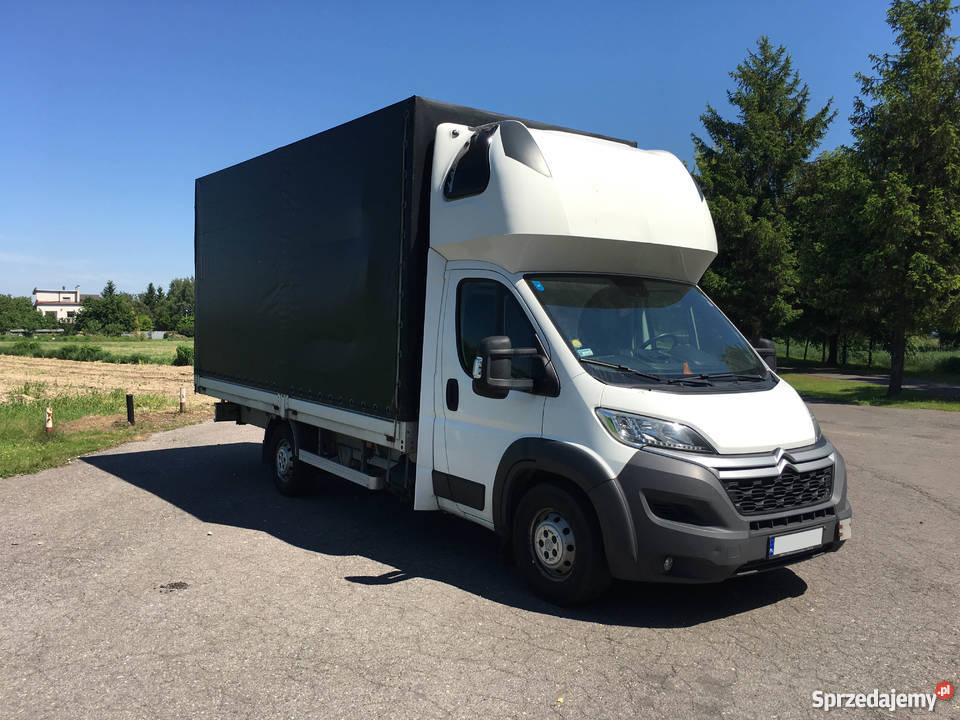 Citroen Jumper 2015 plandeka ładowność 1020 10 kupiony w polskim salonie