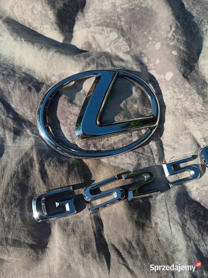 Znaczek emblemat typnej klapy Lexus GS IV GS250