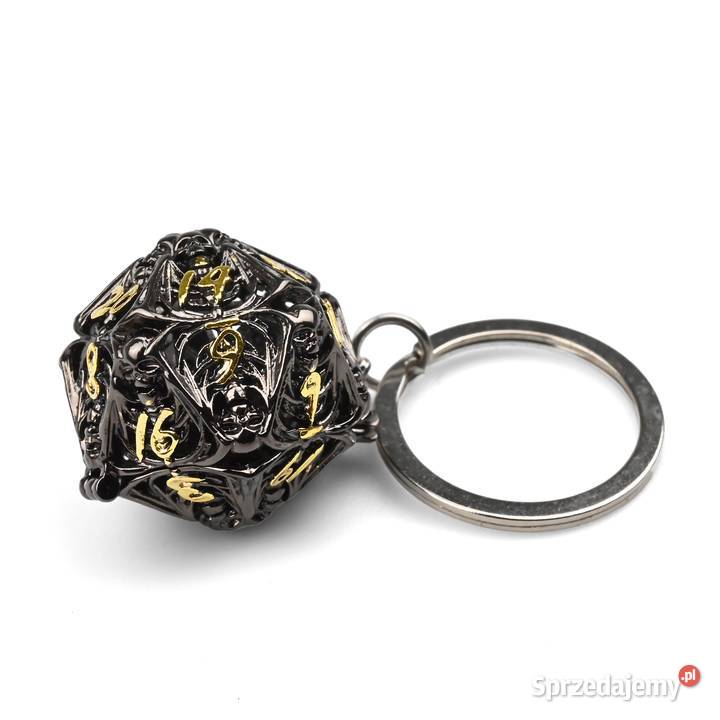 Pojemnik 4 Metal Brelok Kości Dungeons and Szczecin