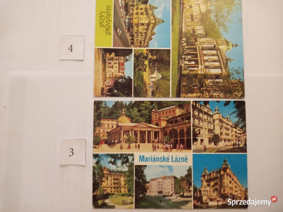 POCZTÓWKI Z MARIANSKE LAZNE ZESTAW 40 zachodniopomorskie