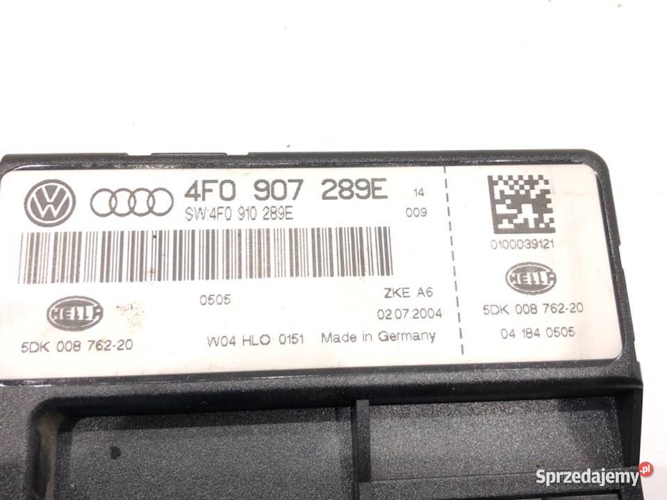 MODUŁ KOMFORTU AUDI A6 C6 4F0910289E