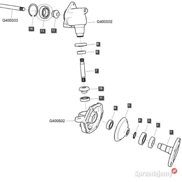 Łożysko kulkowe A0862070 LS Tractor 40012709 podkarpackie Tajęcina
