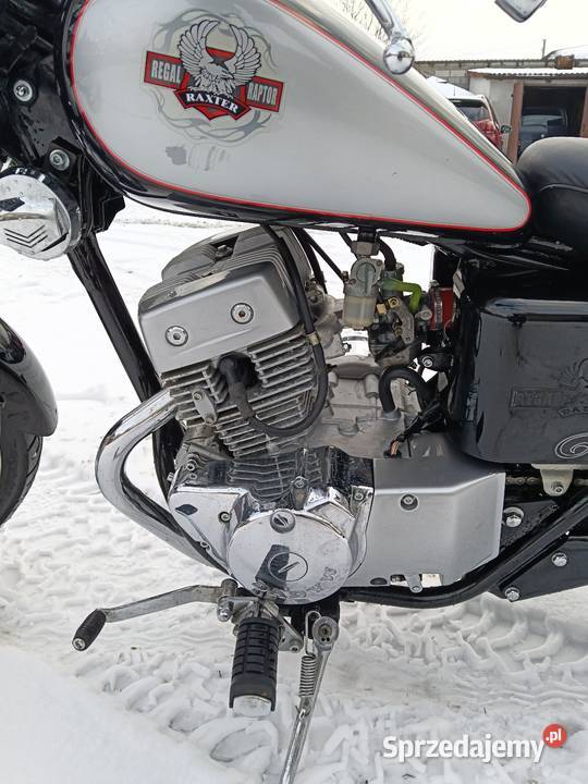 Ajs regał Raptor 125 honda rebel 125 Łuków sprzedam