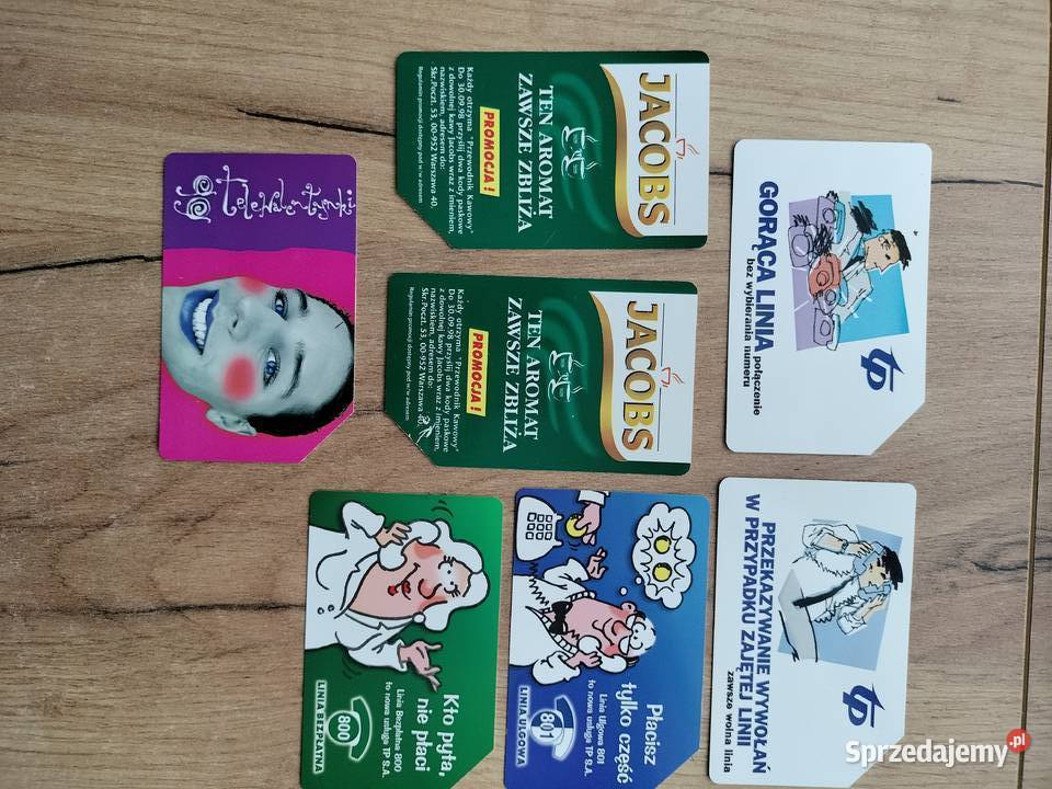 Karty telefoniczne lata 90 3 gorąca linia Choszczno