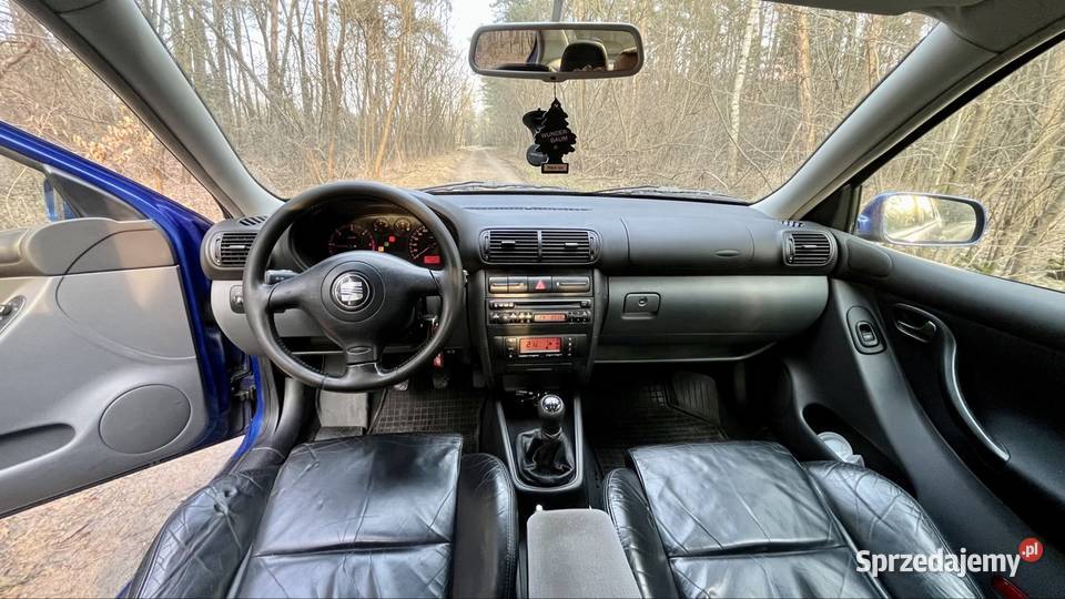 Seat Toledo 19 TDI 110 ASV Top Czarne Skóry klimatyzacja Milejów