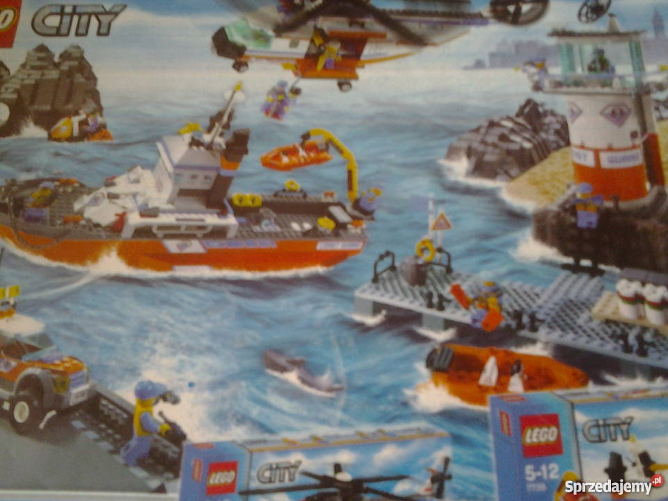 lego City 7739 łódź patrolowa Lego Warszawa sprzedam
