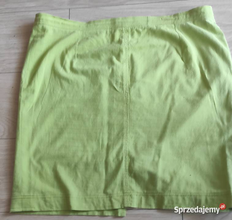 Kanarkowa spódniczka bawełniana Gdańsk