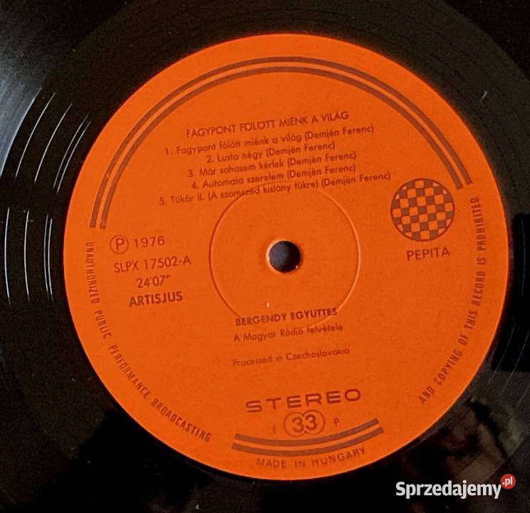 Bergendy Fagypont Fltt Mink A Vilg Szczecin