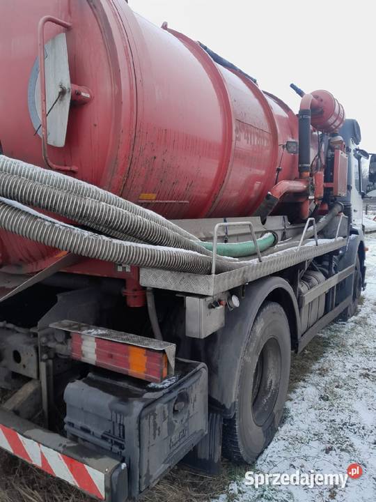 Mercedes Axor beczka asenizacyjna diesel Motoryzacja