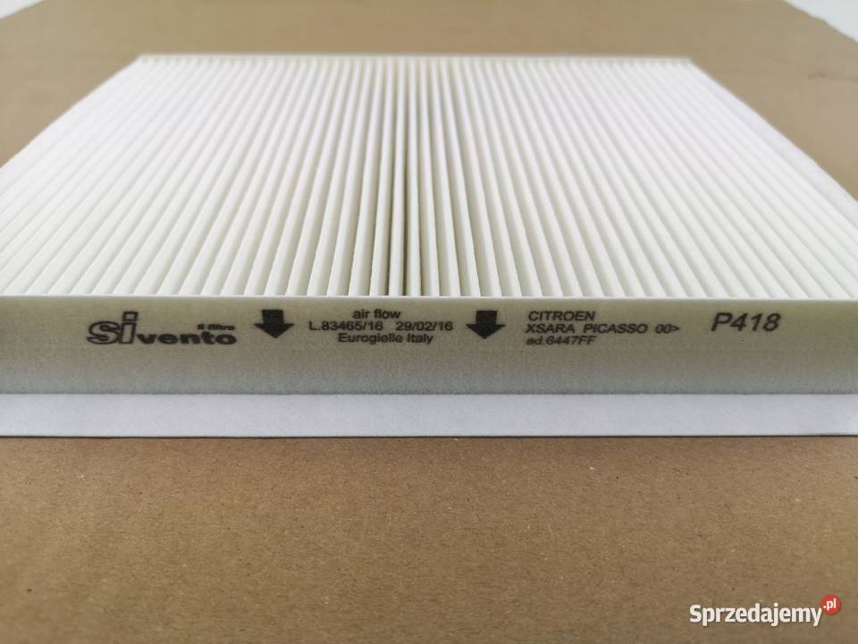 FILTR KABINOWY SIVENTO CITROEN XSARA PICASSO sprzedam