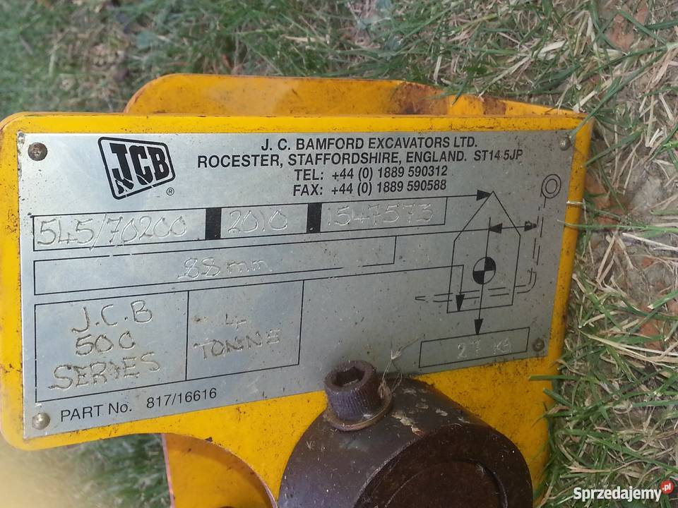 Hak do ładowarki teleskopowej JCB Manitou Słopnice