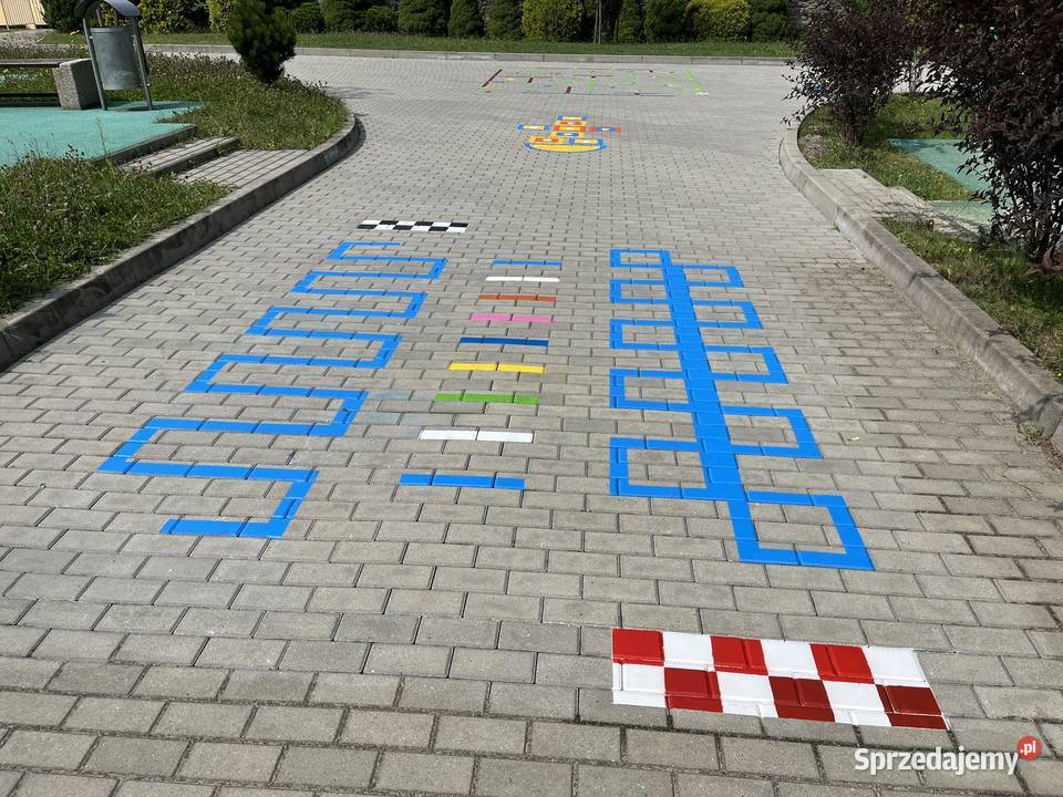 Skok w dal 03 gra podwórkowa gra chodnikowa kujawsko-pomorskie Rypin