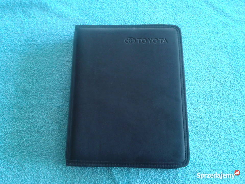 TOYOTA YARIS I książki instrukcje obsługi w etui Pozostałe Chełm sprzedam