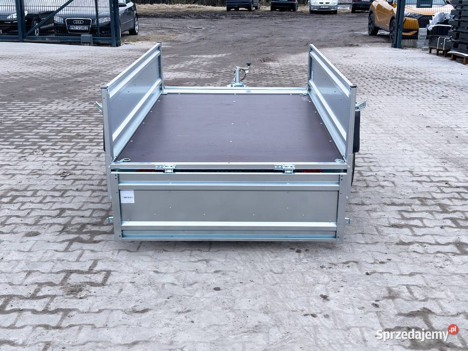 TEMARED PRO 2312 przyczepa samochodowa 230 x 126 burtowe Burtowe i plandeki Cegielsko
