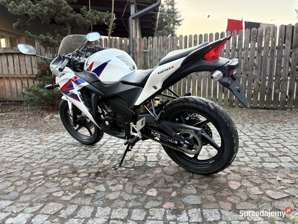 Honda CBR 125 R Kat A1 B sprowadzony lubuskie Zielona Góra sprzedam