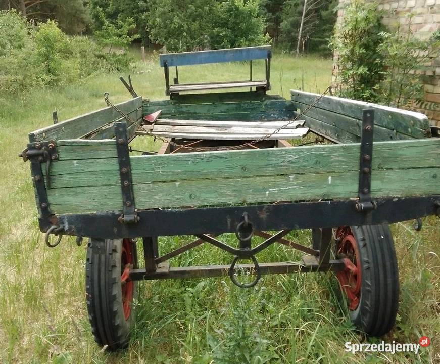 Wóz taborowy bryczka konna przewóz wagonetka Siedlisko