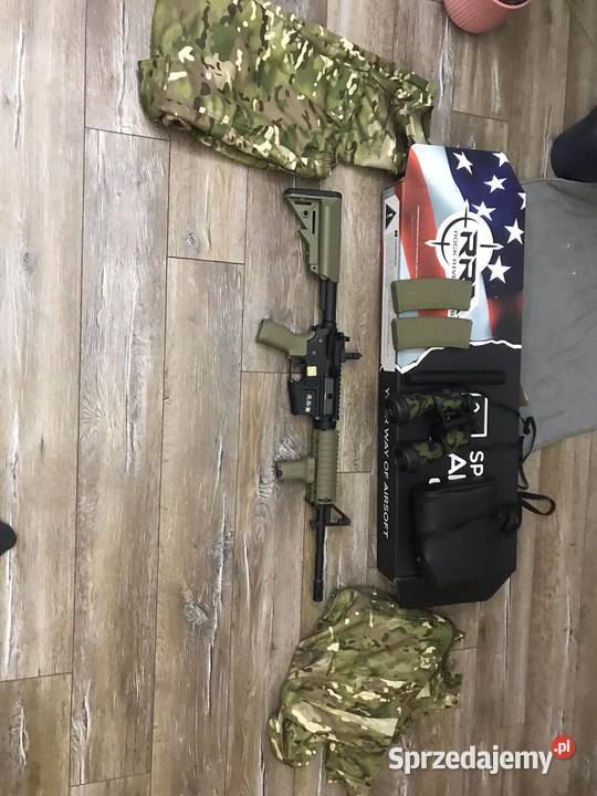 ASG tuning zestaw Replika karabinka M4 RRA SA Wołów