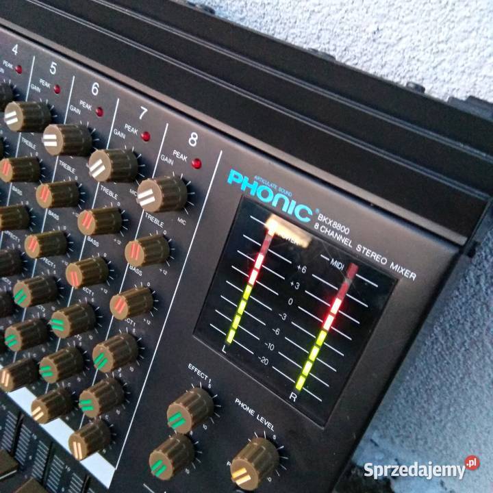 Phonic BKX8800 Articulate Sound 8 kanałowy Muzyka dolnośląskie Świebodzice