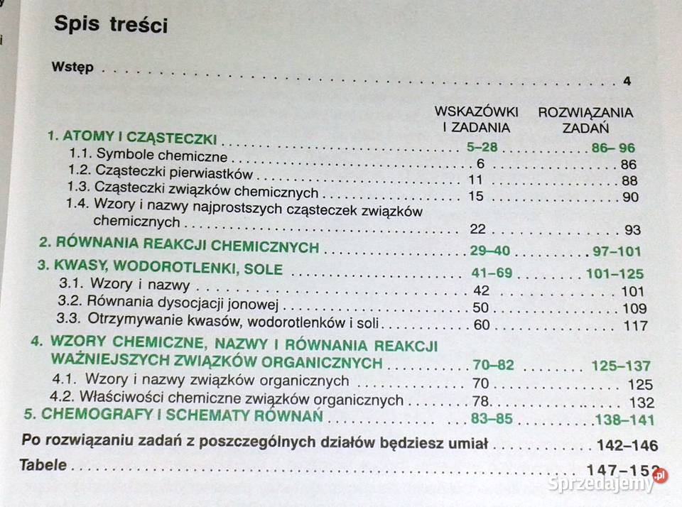 Zbiór zadań z chemii z rozwiązaniami Maria Pozostałe Chełm