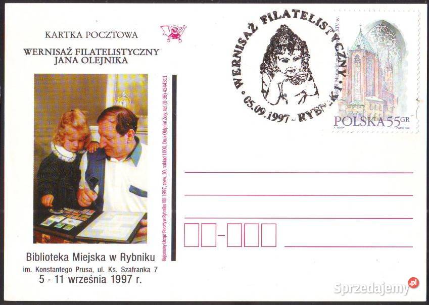 Kart okol Wrrnisarz Filat Jana Olejnika 1997 Gliwice