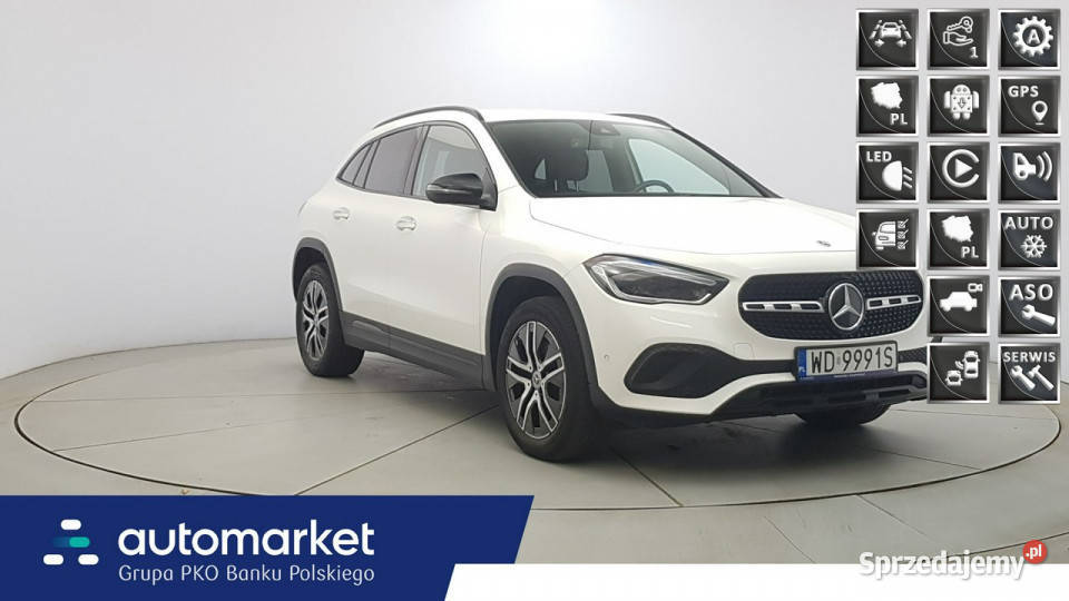 Mercedes GLA 200 d 4Matic Progressive Z czujnik deszczu mazowieckie Warszawa