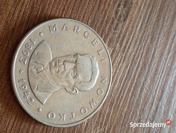 Sprzedam monete 20 zl 1975 bzm Marceli Nowotko Chełm