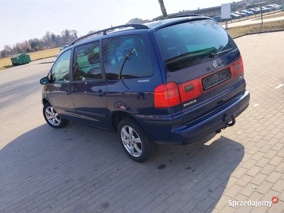 VW Sharan 19 TDI sprowadzony Rzgów Drugi