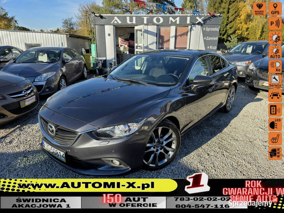 Mazda 6 ŚlicznaSuper wyposażonaWIELE Świdnica sprzedam