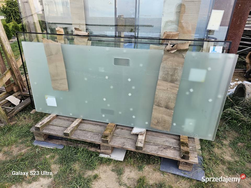 Szkło mleczne ESG Decormat 8mm hartowane drzwi mazowieckie