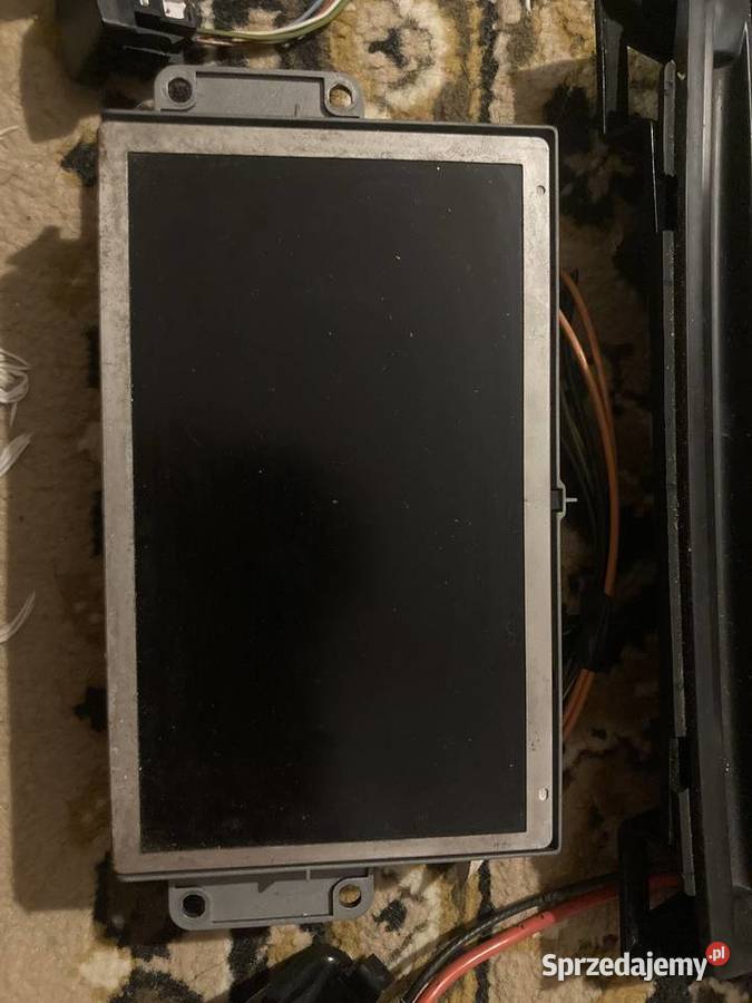 Wyświetlacz ekran Navi citroen c 4 z obudową Części samochodowe Ulhówek