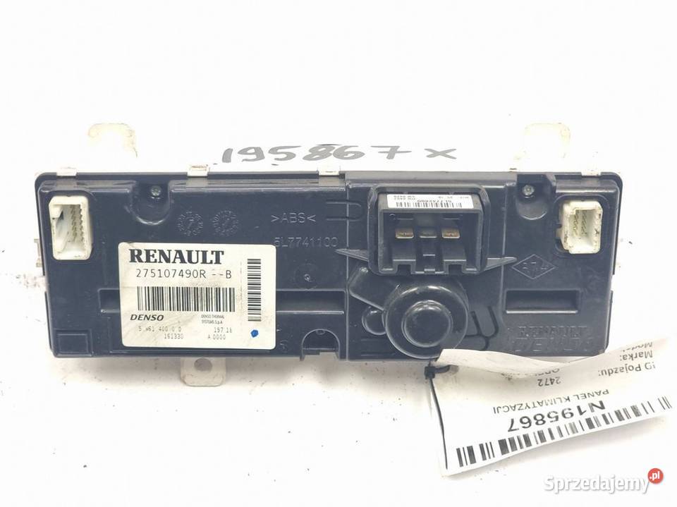 PANEL KLIMATYZACJI OPEL MOVANO III 275107490R kujawsko-pomorskie Lipno