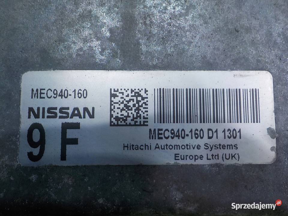 NISSAN JUKE F15 I 16B 11r 5D sterownik komputer Czujniki i sterowniki sprzedam
