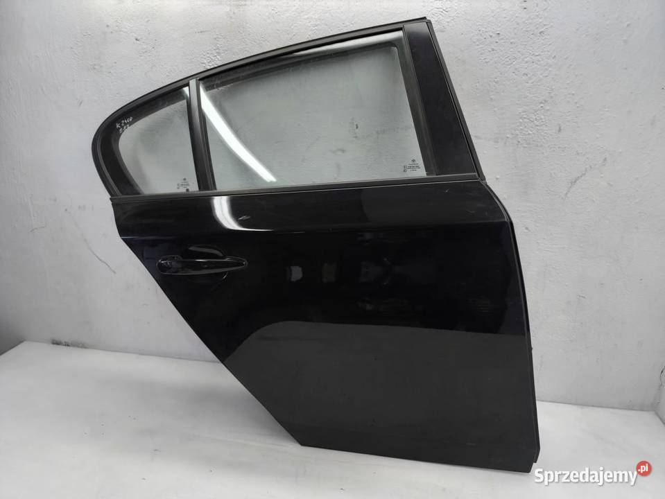 DRZWI PRAWY TYŁ BMW 1 E87 LIFT SCHWARZ 2