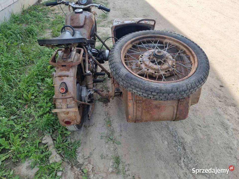 Irbit M61zarejestrowany w na białe tablice m72 Ural Siedlce sprzedam