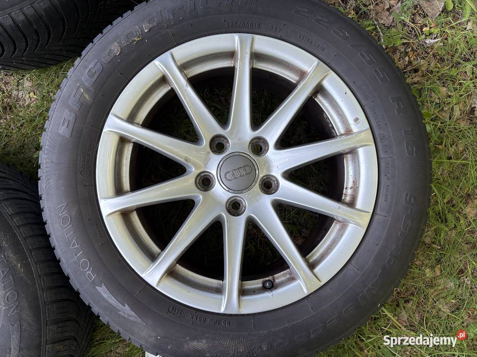 Sprzedam felgi alu z oponami Audi 16 śląskie Przeczyce