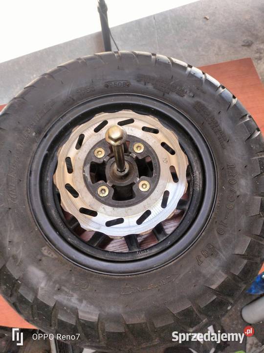 Przednie koło 10x120 x 90 skuter KEEWAY itp łódzkie Łubno