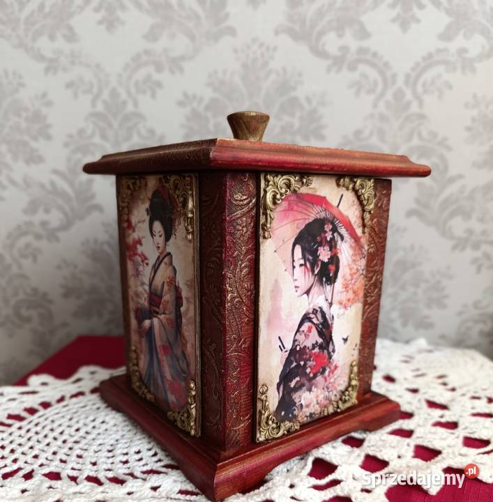 Śzkatułka w japońskim stylu Stalowa Wola