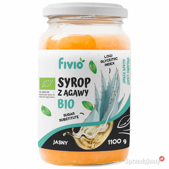 BIO Syrop z agawy jasny 1100g podkarpackie Brzozów