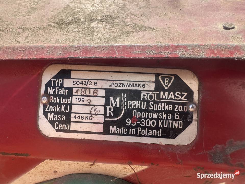 Agregat uprawowosiewny Gepard Batyra Poznaniak Siewniki i sadzarki Gutowo-Górki