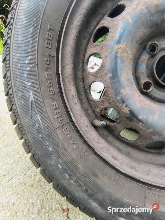 Koła opel zimowe r14 łódzkie Bronisin Dworski