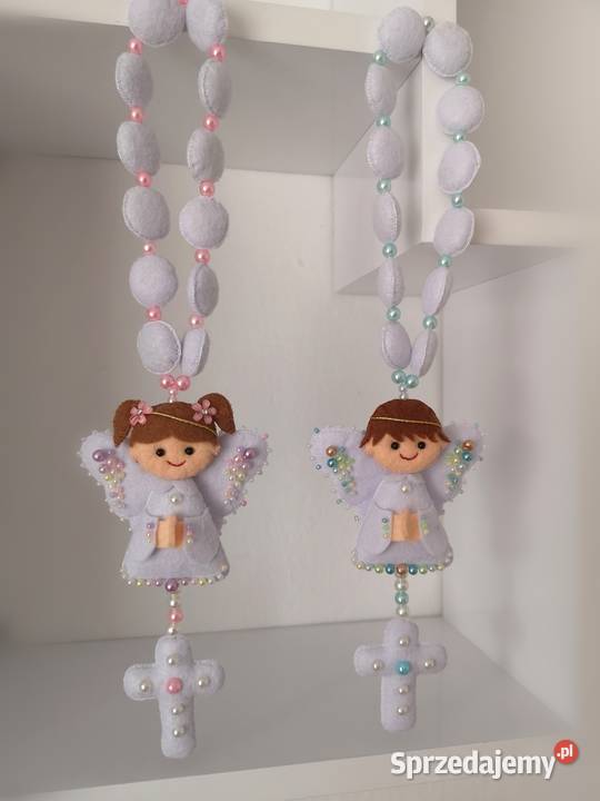 Zestaw filcowych Aniołków Handmade Otrębusy