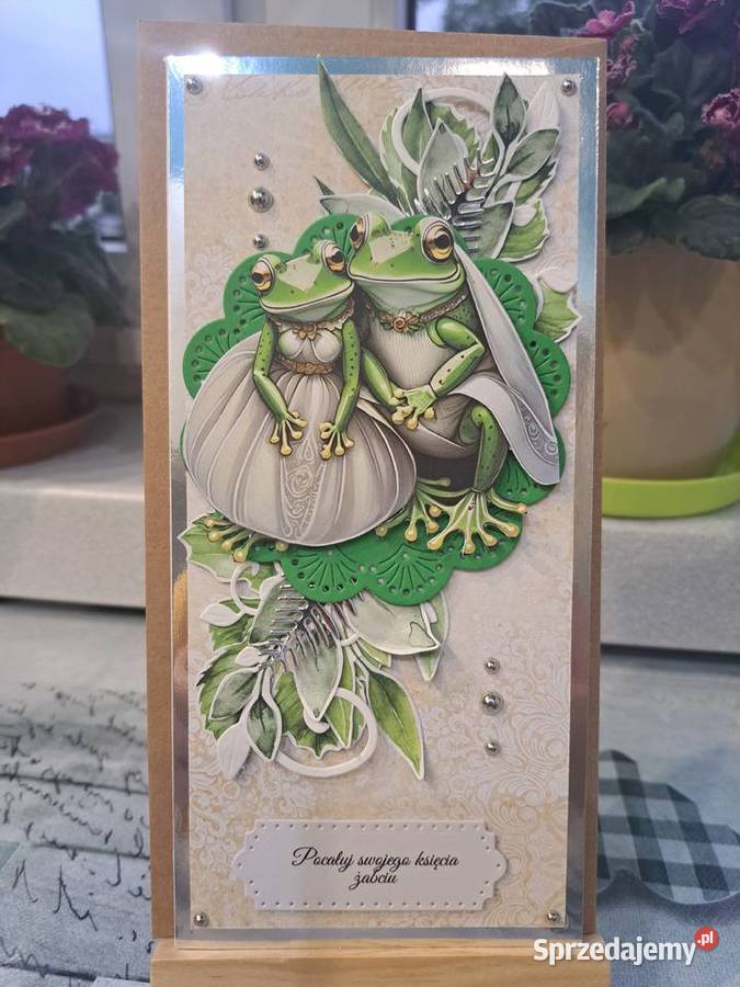 Kartka ślubna wzór 2 Poddębice