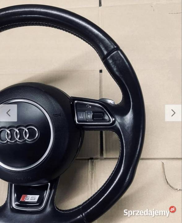 AUDI A5 S5 KIEROWNICA PODUSZKA ŁOPATKI KOMPLET