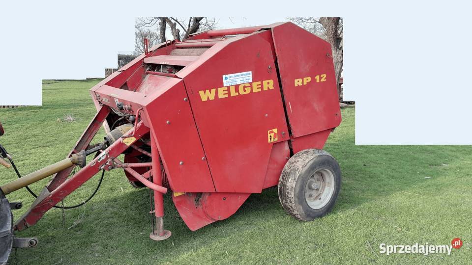Prasa rolująca WELGER RP 12 łódzkie Brzustów