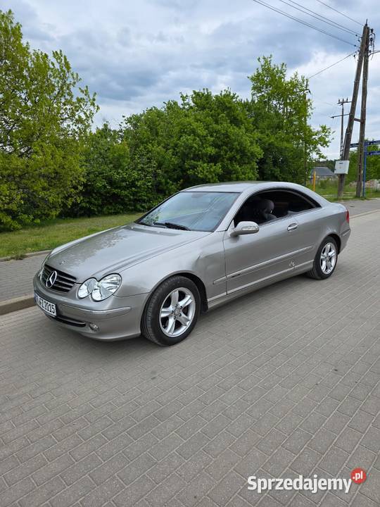 Mercedes clk 240 26 Benzyna 170 125kw avantgarde