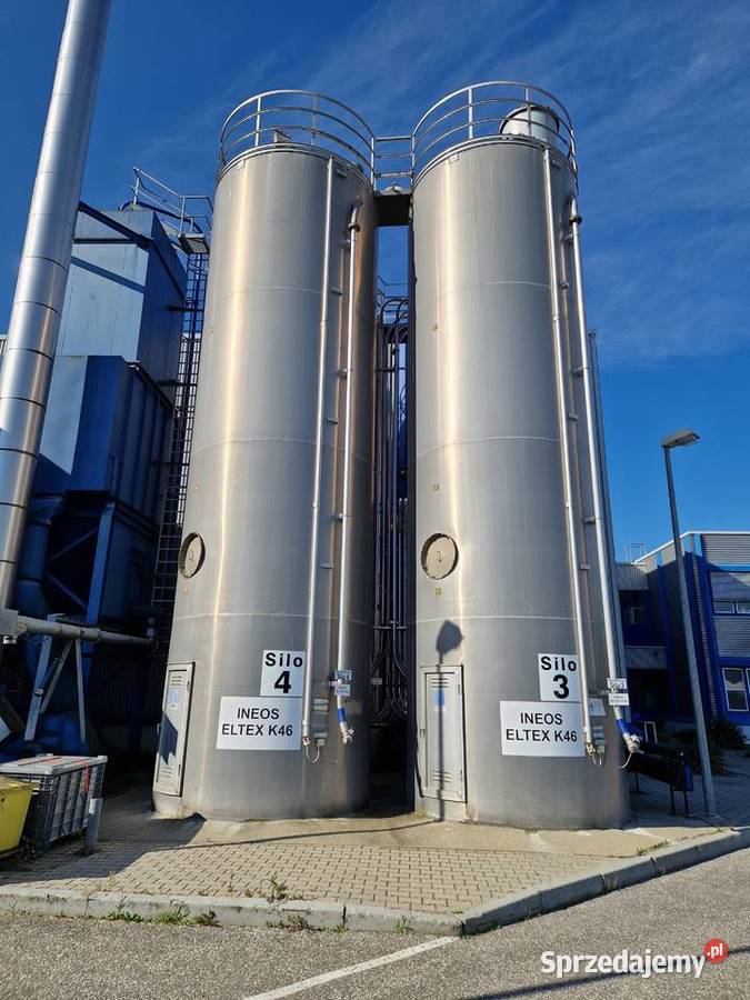 Silos silosy zbiorniki aluminiowe na mąkę